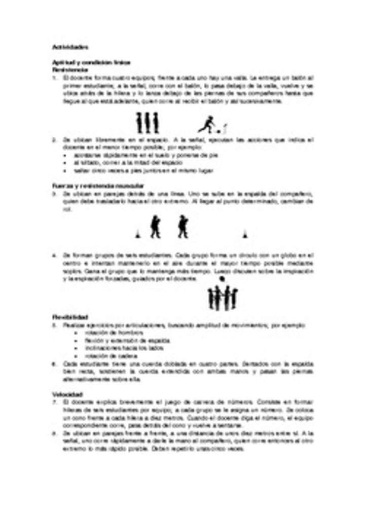 Actividades sugeridas Unidad 3