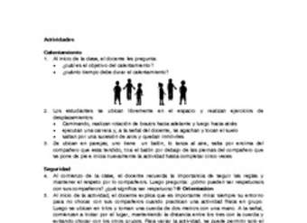 Actividades sugeridas Unidad 4