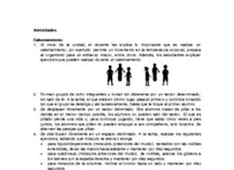 Actividades sugeridas Unidad 4