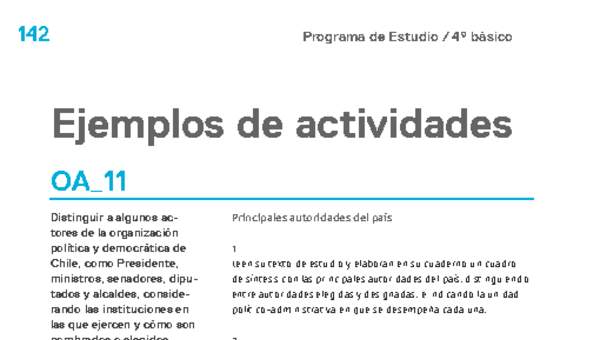 Actividades sugeridas Unidad 4