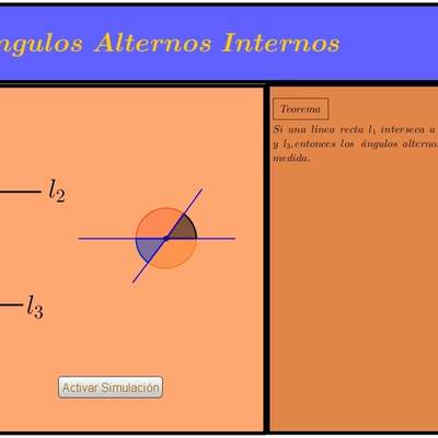 Ángulos alternos internos