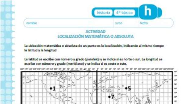 Localización matemática o absoluta