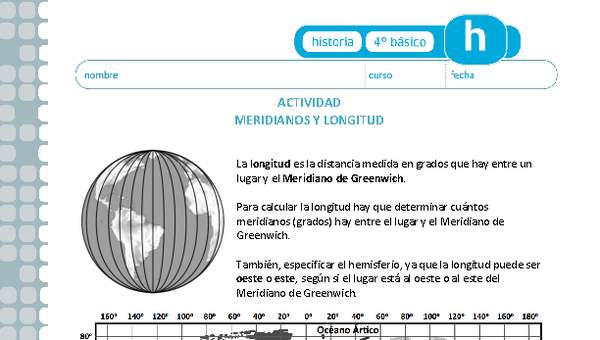 Meridianos y longitud