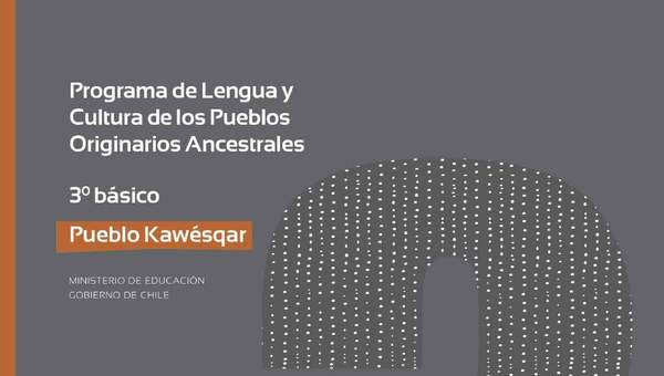 Programa de Estudio KAWESQAR 3° básico