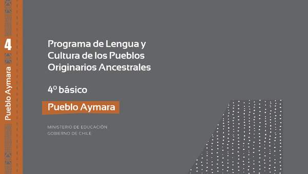 Programa de Estudio AYMARA 4° básico