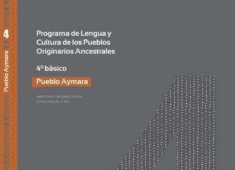 Programa de Estudio AYMARA 4° básico