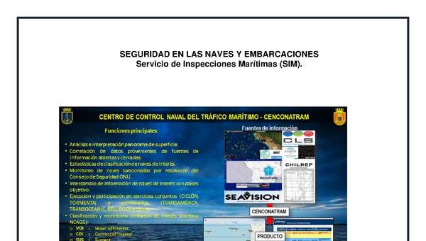 Seguridad en naves y embarcaciones