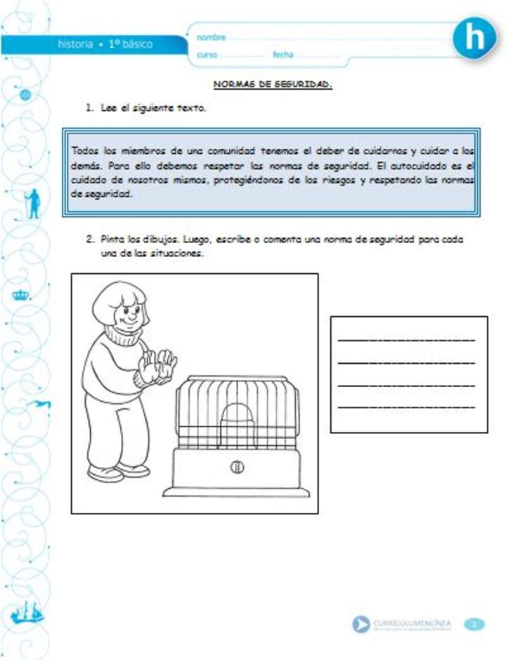 Normas de seguridad