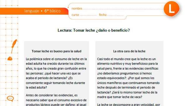 Tomar leche ¿daño o beneficio?