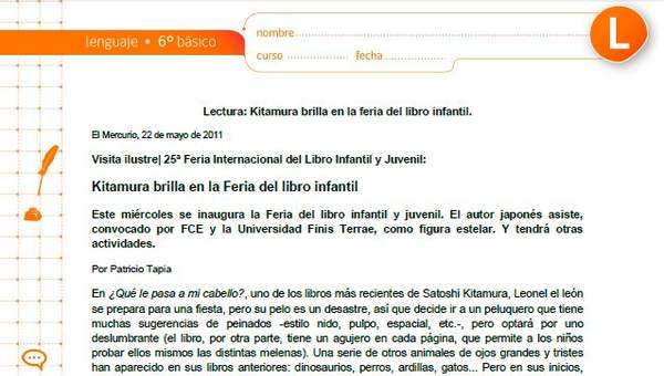 Kitamura brilla en la Feria del libro infantil