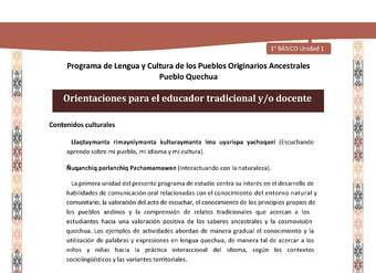 Orientaciones al docente - INTRODUCCIÓN