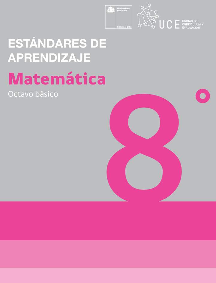 Estándares de Aprendizaje 8° básico: Matemática