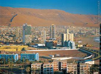 Ciudad de Iquique, Zona Norte