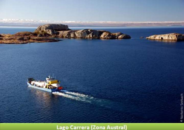 Lago Carrera, Zona Austral