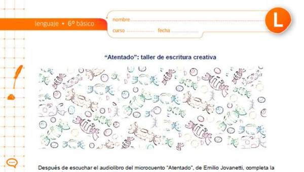 "Atentado": taller de escritura creativa