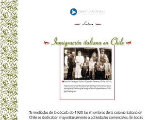 Inmigración italiana en Chile