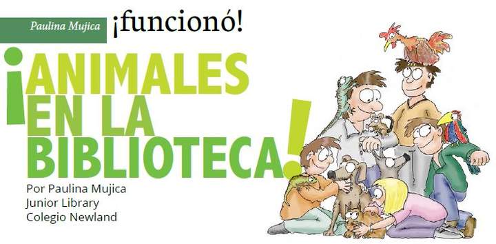 ¡Animales en la biblioteca!