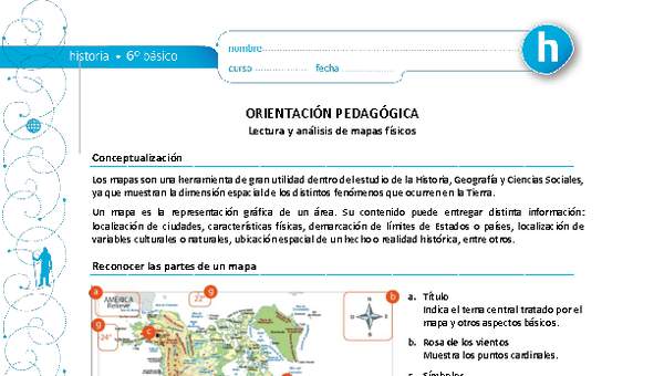 Lectura y análisis de mapas físicos