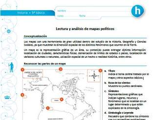 Lectura y análisis de mapas físicos