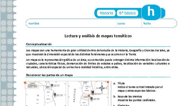 Lectura y análisis de mapas temáticos