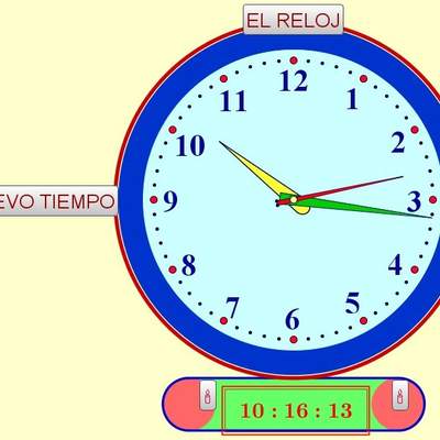 Reloj análogo y digital