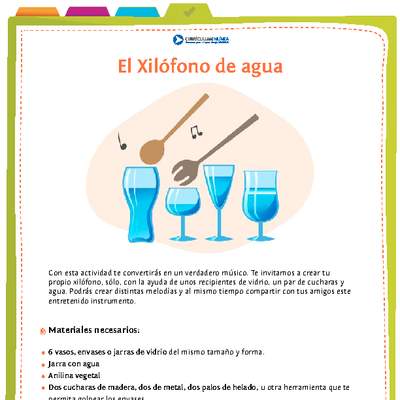 El xilófono de agua