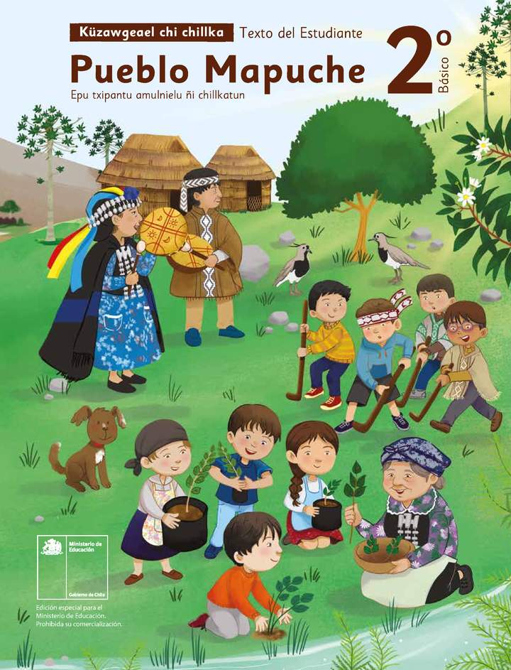 Lengua y Cultura de los Pueblos Originarios Ancestrales 2º Básico, Pueblo Mapuche, Texto del estudiante