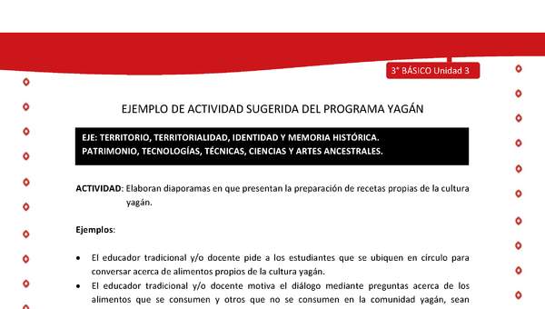 Elaboran diaporamas en que presentan la preparación de recetas propias de la cultura yagán