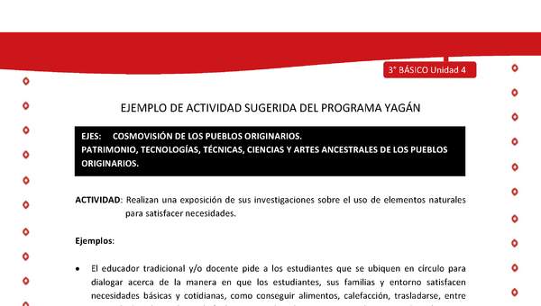  Realizan una exposición de sus investigaciones sobre el uso de elementos naturales para satisfacer necesida