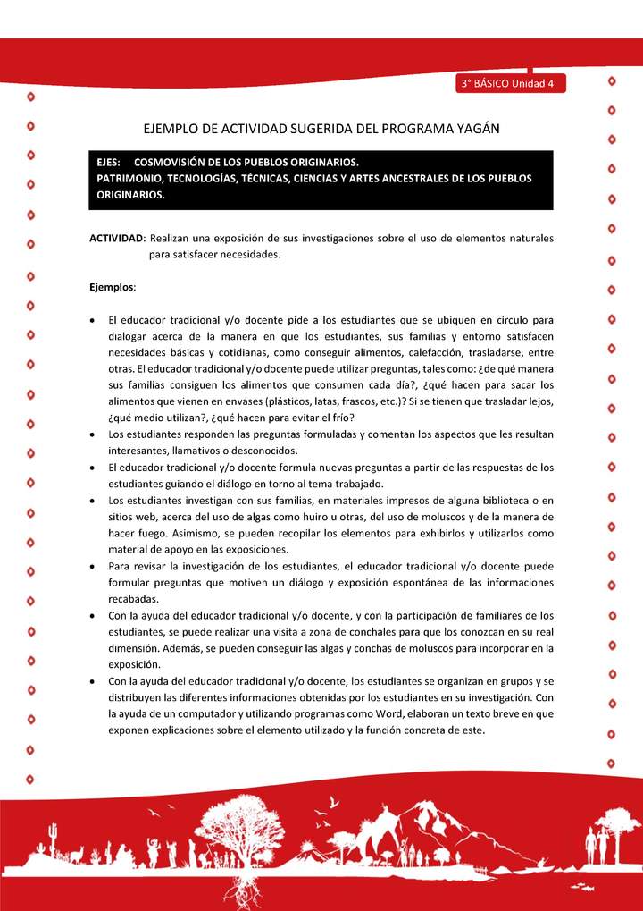  Realizan una exposición de sus investigaciones sobre el uso de elementos naturales para satisfacer necesida