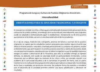 Orientaciones para el educador tradicional y/o docente