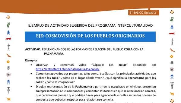 Reflexionan sobre las formas de relación del pueblo colla con la pachamama