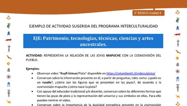 Representan la relación de las joyas mapuche con la cosmovisión del pueblo