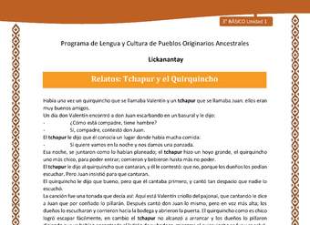 Relatos: Tchapur y el Quirquincho