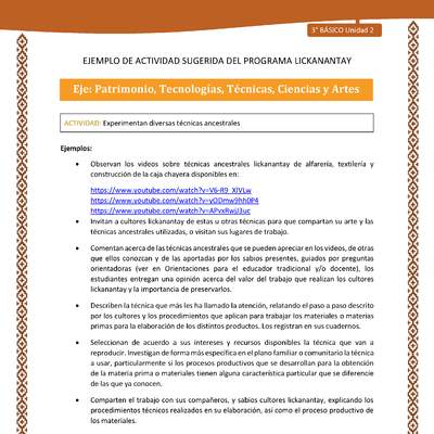 Experimentan diversas técnicas ancestrales