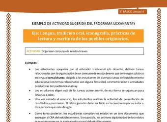 Organizan concurso de relatos breves