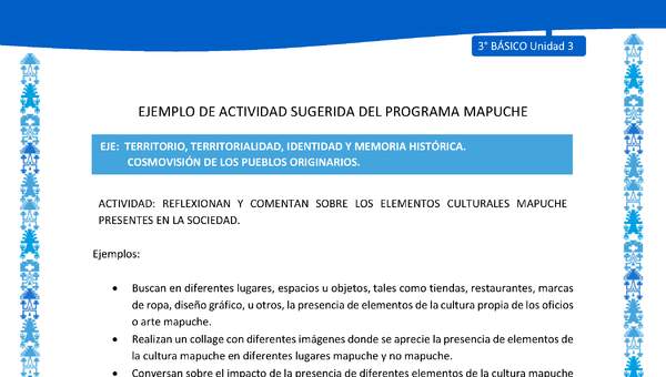 Reflexionan y comentan sobre los elementos culturales mapuche presentes en la sociedad