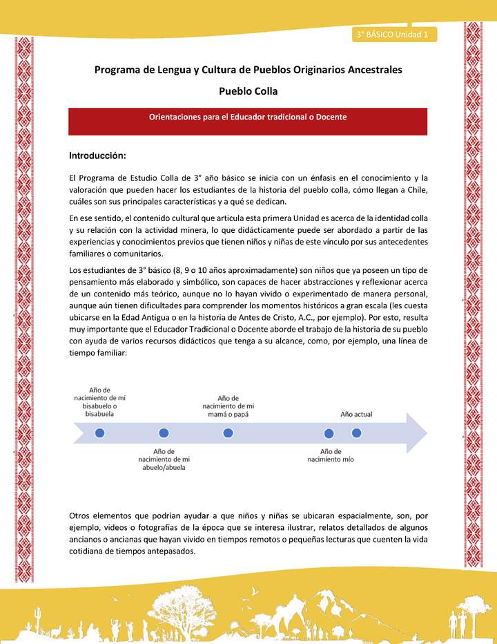 Orientaciones al docente - LC03 - Colla - U1 - Introducción