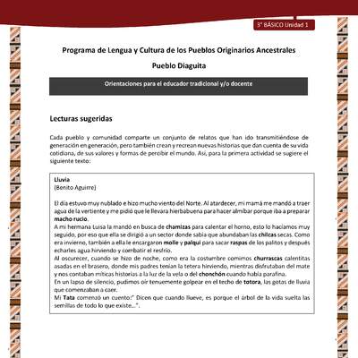 02-Orientaciones al docente - LC03 - DIA - U01 - Lecturas sugeridas