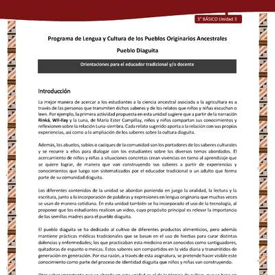 01-Orientaciones al docente - LC03 - DIA - U03 - Introducción