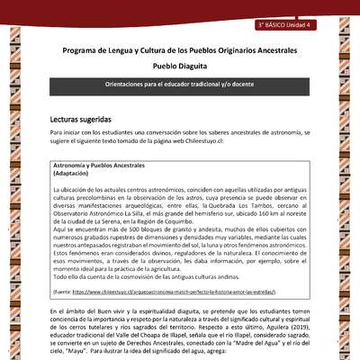 02-Orientaciones al docente - LC03 - DIA - U04 - Lecturas sugeridas