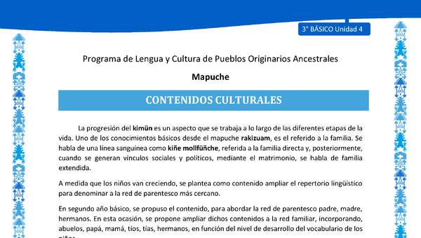 Contenidos culturales