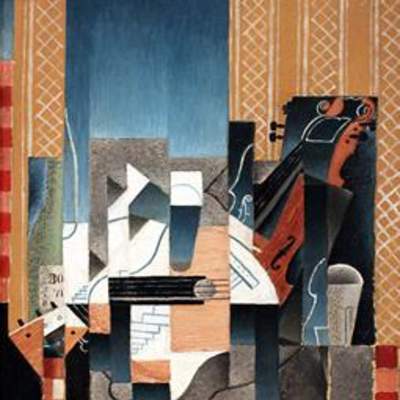 Violín y Guitarra de Juan Gris