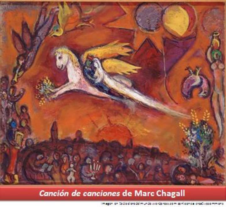 Cantique des cantiques de Marc Chagall