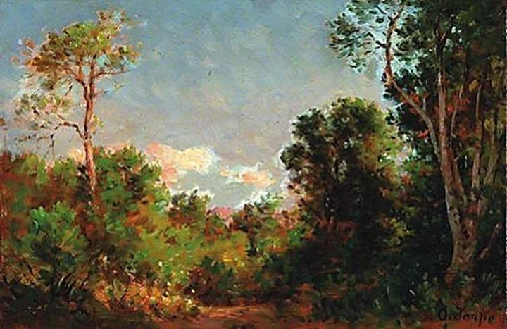 Paisaje de Osorno de Onofre Jarpa