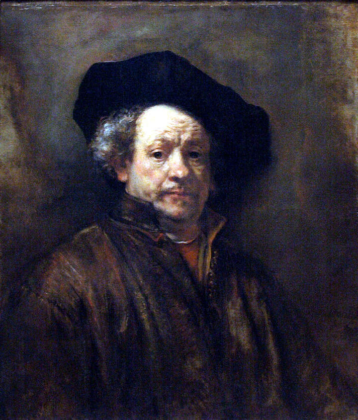 Autorretrato de Rembrandt