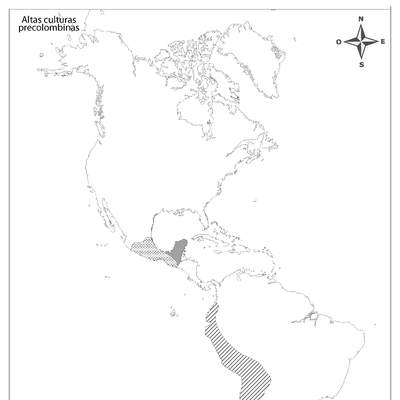 Ubicación culturas precolombinas