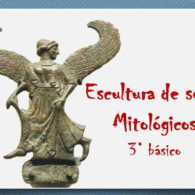 Escultura de seres mitológicos