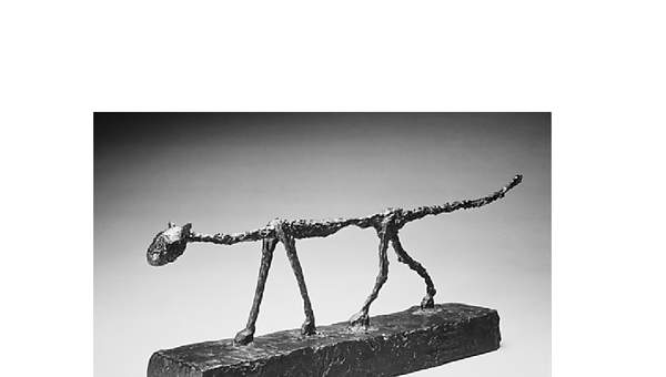 El gato de Alberto Giacometti