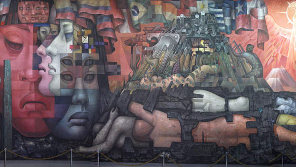 Mural Presencia de América Latina, Concepción